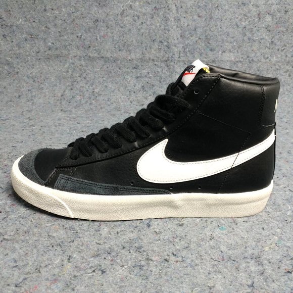 Nike Other - Nike Blazer Mid '77 Vintage Mens Size 9.5 Shoes Black White Sail BQ6806-002